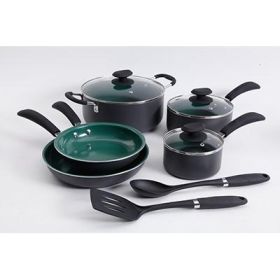 Eco Friendly Cookware 10pc Green